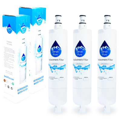 3-Pack Replacement for KitchenAid KSBS25FJBL01 Refrigerator Water Filter