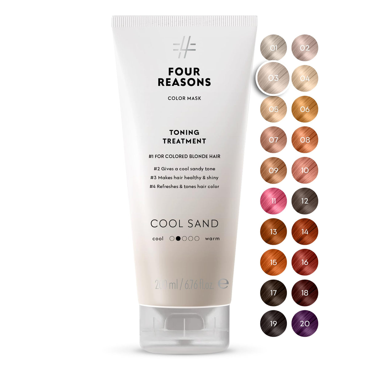 Color Mask, Cool Sand Blonde - Color Depositing Conditioner