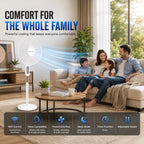 Smart 16" Standing Fan with WiFi Control