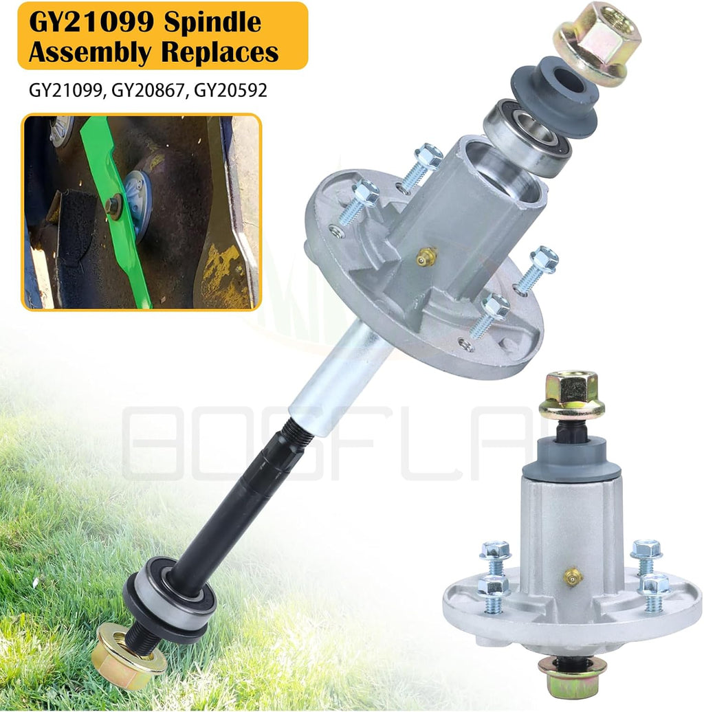 3 Pack GY21099 Spindle Assembly for John Deere 54-Inch Mower Decks