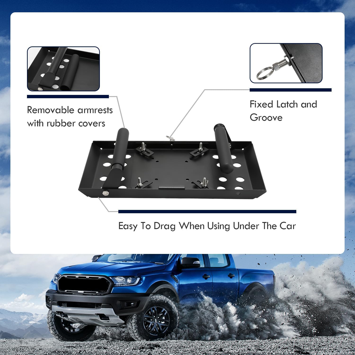 Bottle Jack Base Plate, Universal Bottle Jack Stabilizer | Stabilizing Jack Landing Pad, Adjustable Size, Enlarged