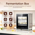 Bread Proofer Box 40L Stainless Steel Dough Fermentation Machine