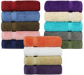 100% Cotton 12-Pack Washcloths 13x13, Multicolor | 100% cotton washcloths, 12-pack 13x13, OEKO-TEX certified, soft