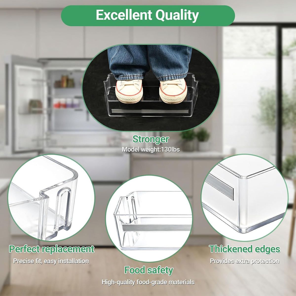 11030671 Door Shelf Bin Compatible with bosch Refrigerator