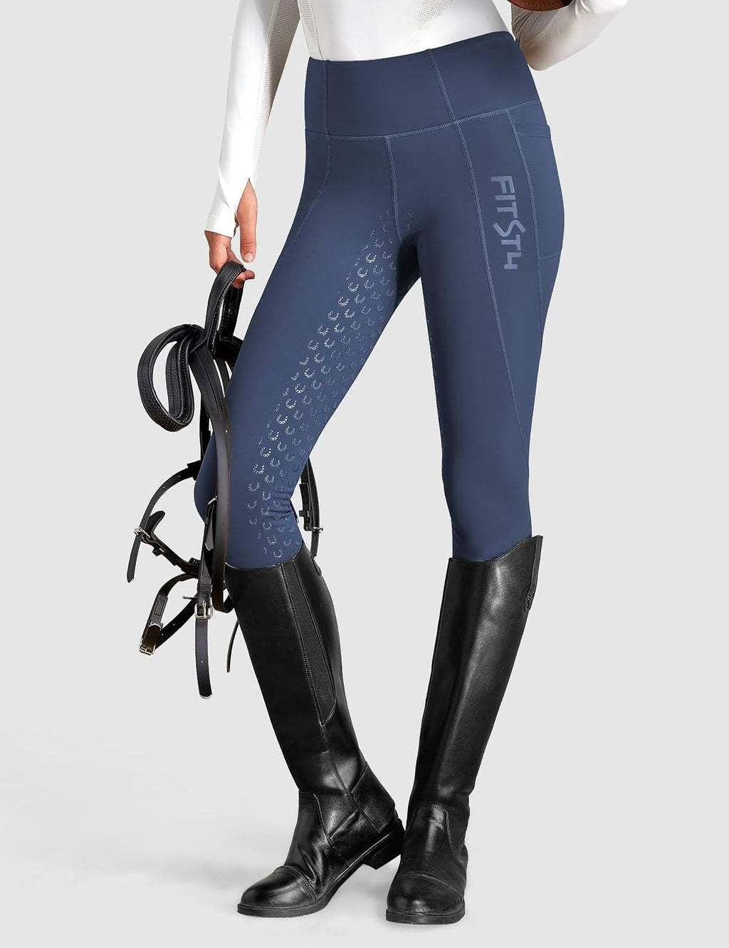 Womens Winter Riding Breeches Fleece Lined Horse Riding Pants