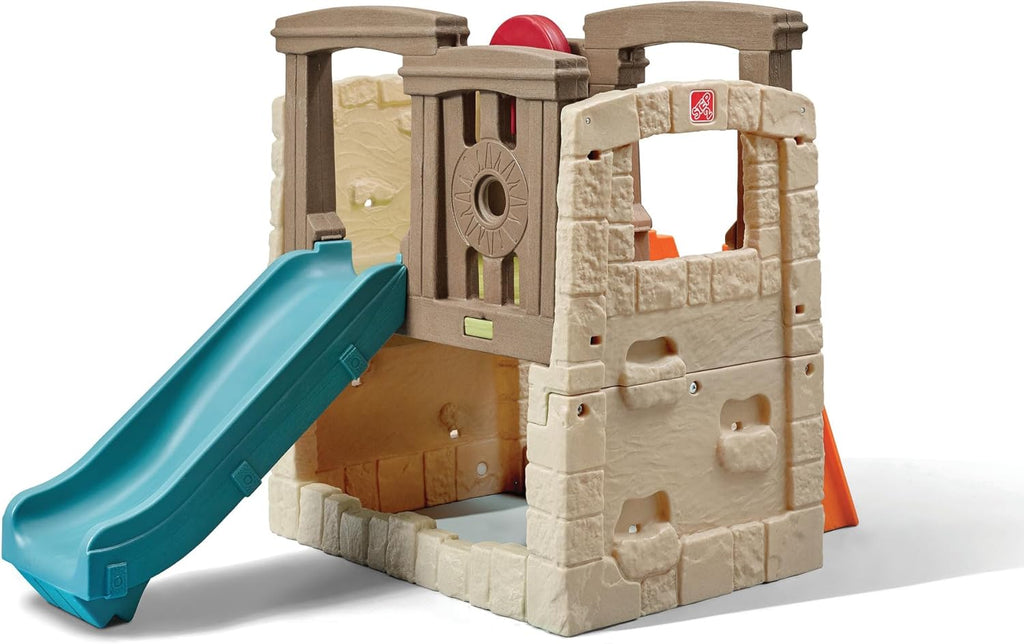 Step2 Woodland Climber II Kids Playset, Ages 2 –6 Years Old, Toddler Slide and Climbing Wall, Outdoor Playground for