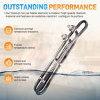 5.5KW 240V Titanium Hot Tub Heater Element Compatible with Balboa 58083