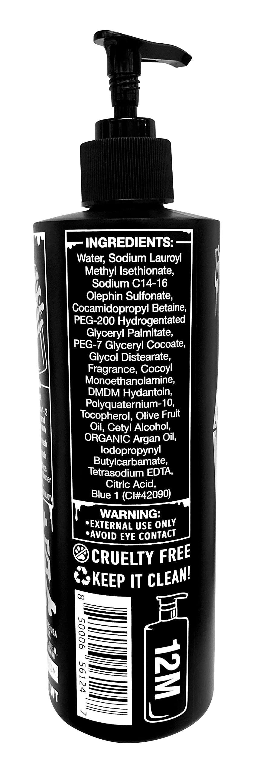 Beard wash 16 oz. Pump-top