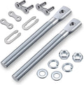 Tandefio 2 Pack #41 Chain Links, 2 Adjustment Bolts Slide Gate Opener
