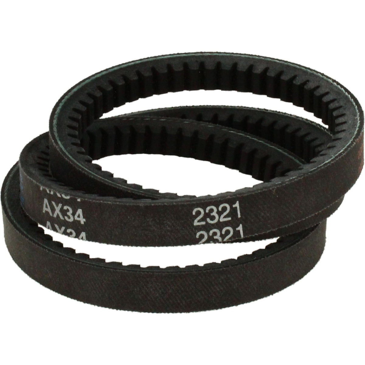 D&D PowerDrive AX34 V Belt, AX, Rubber, 1/2" x 36" OC