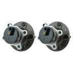 TRQ 2 Piece Rear Passenger Side Driver & Passenger Side Wheel Bearing & Hub