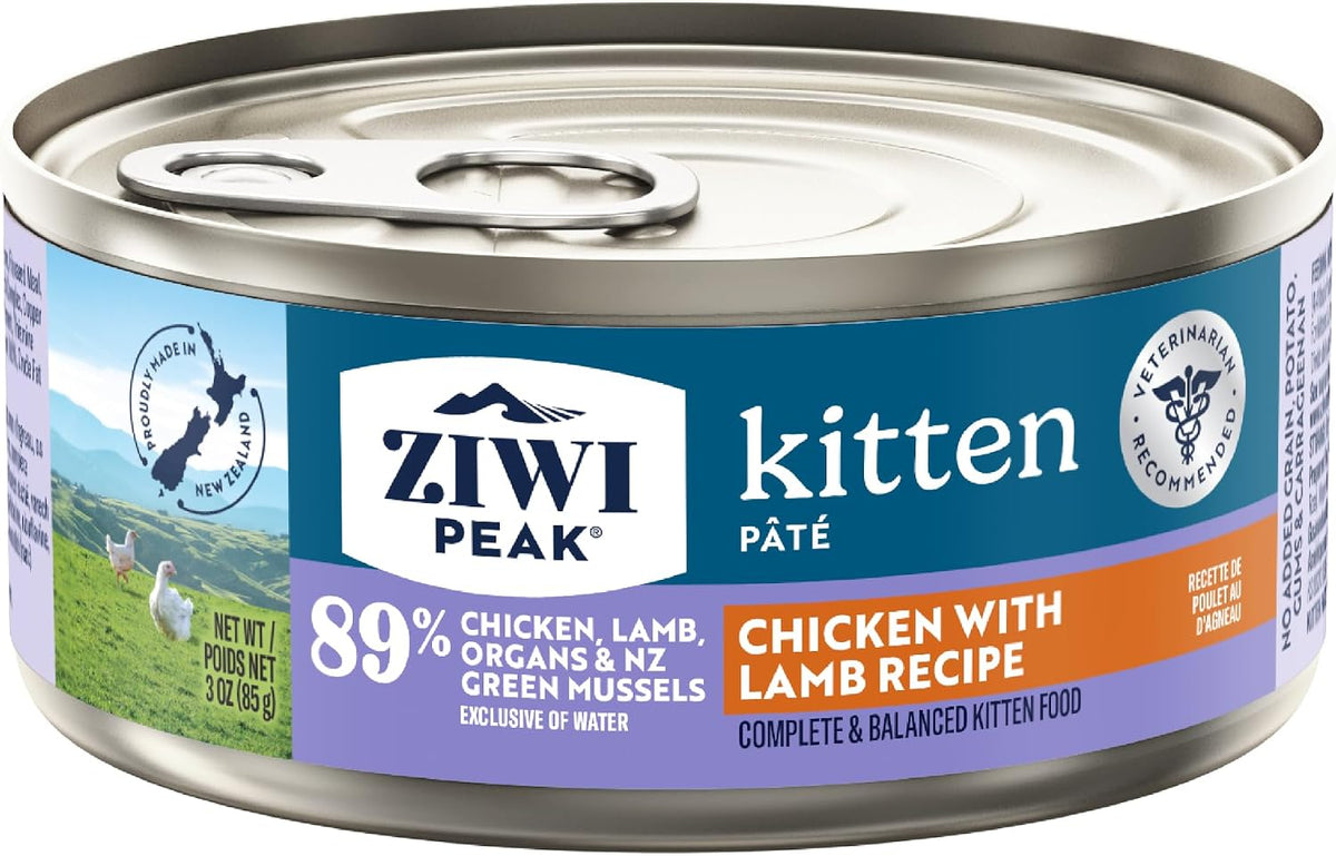 Peak Can Chicken with Lamb Recipe for Kittens