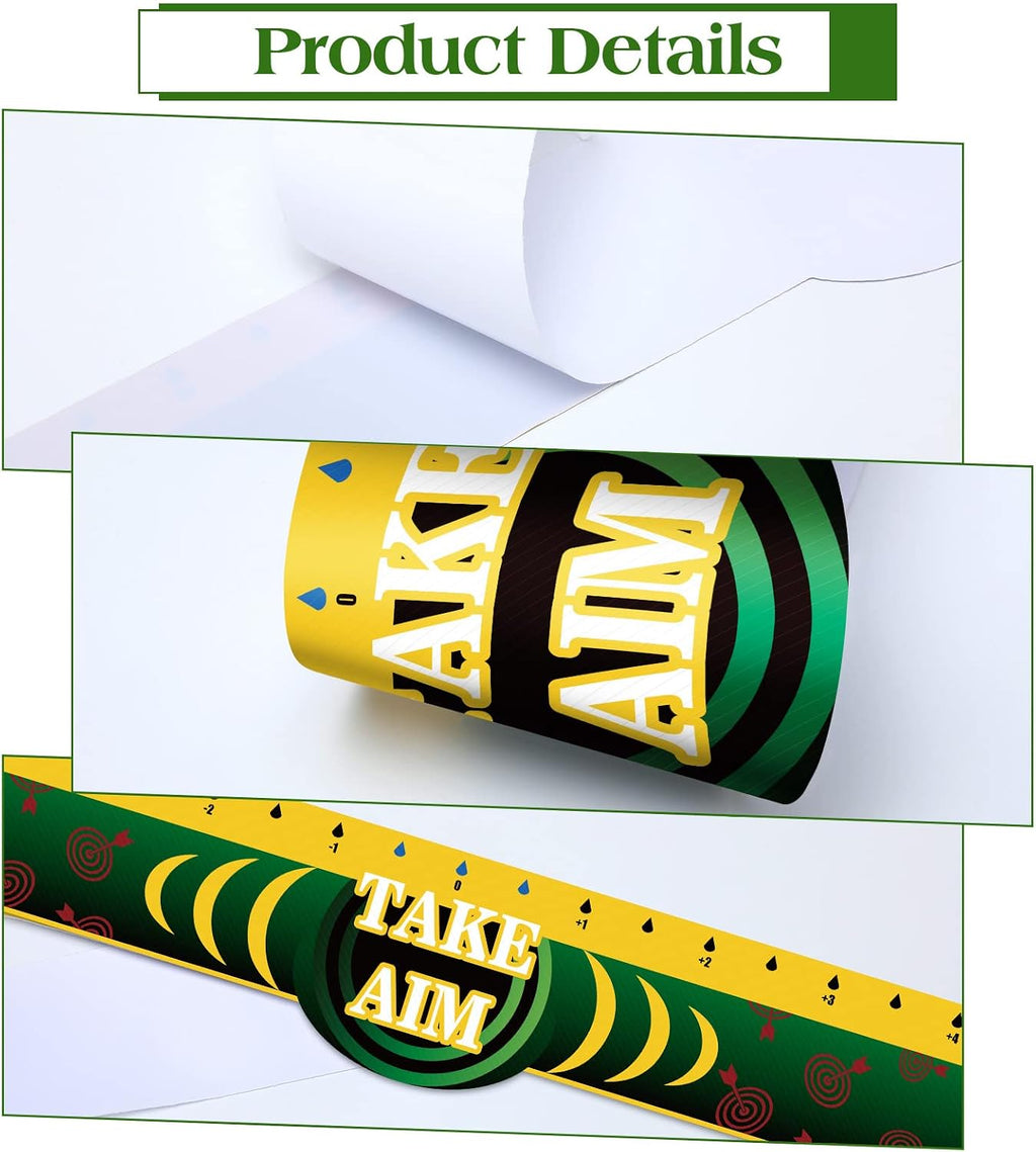 5 Pcs Dart Holder Wall Mount Displays Sets Including 1 Wooden Darts Holder 2 Throw Line Marker 2 Hook for Dart
