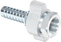 Dixon Valve & Coupling Boss GF81 Plated Iron Hose Fitting, GJ Boss Ground Joint Complete Seal, 2" NPT Female x 2-1/32" Hose ID Barbed