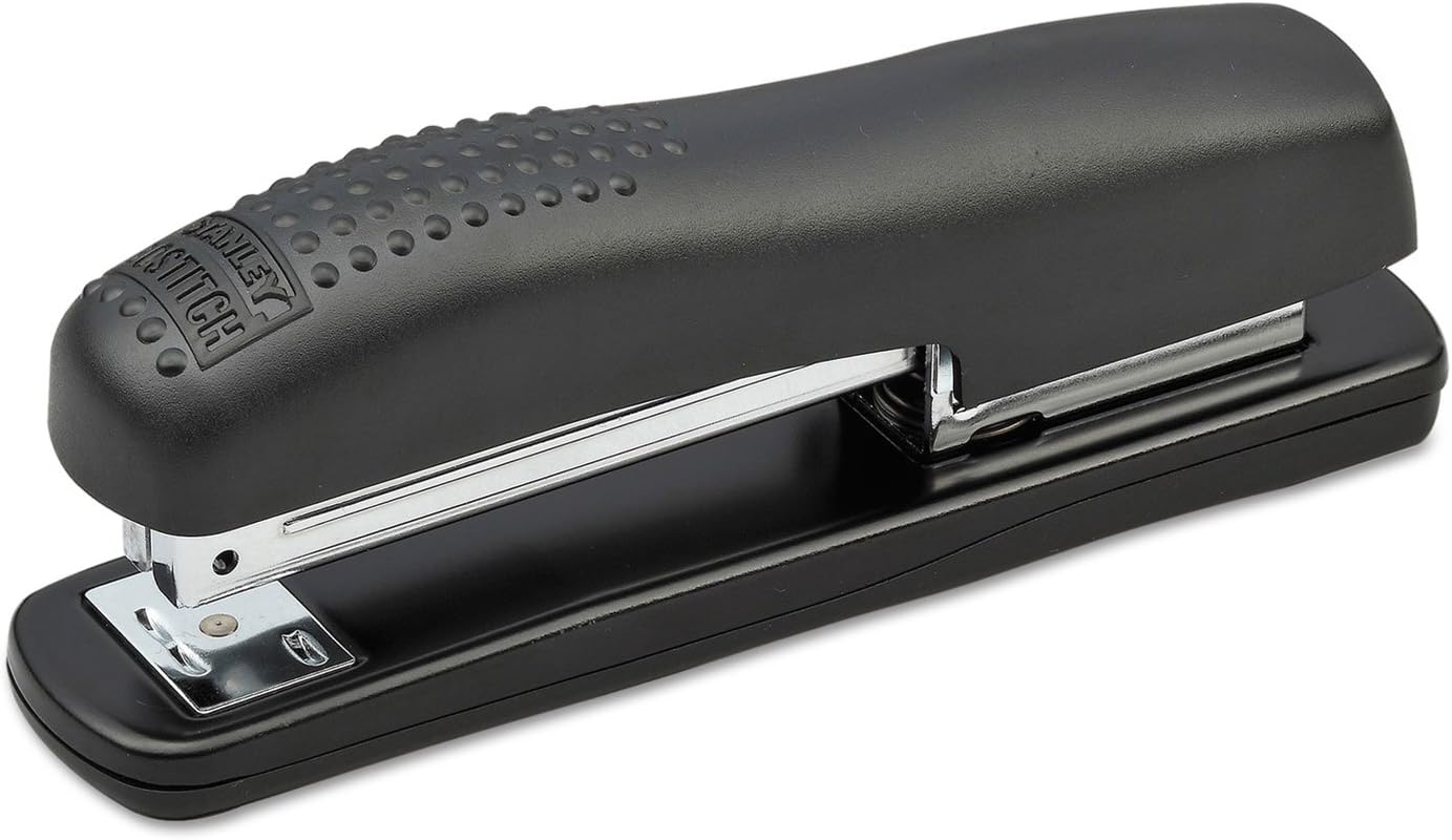 Office Ergonomic Desktop Stapler, Black (2257)