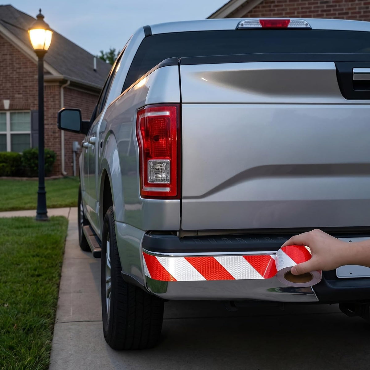 Reflective Tape 2 Inch × 82 Feet Warning Safety Sticker Night Reflectors