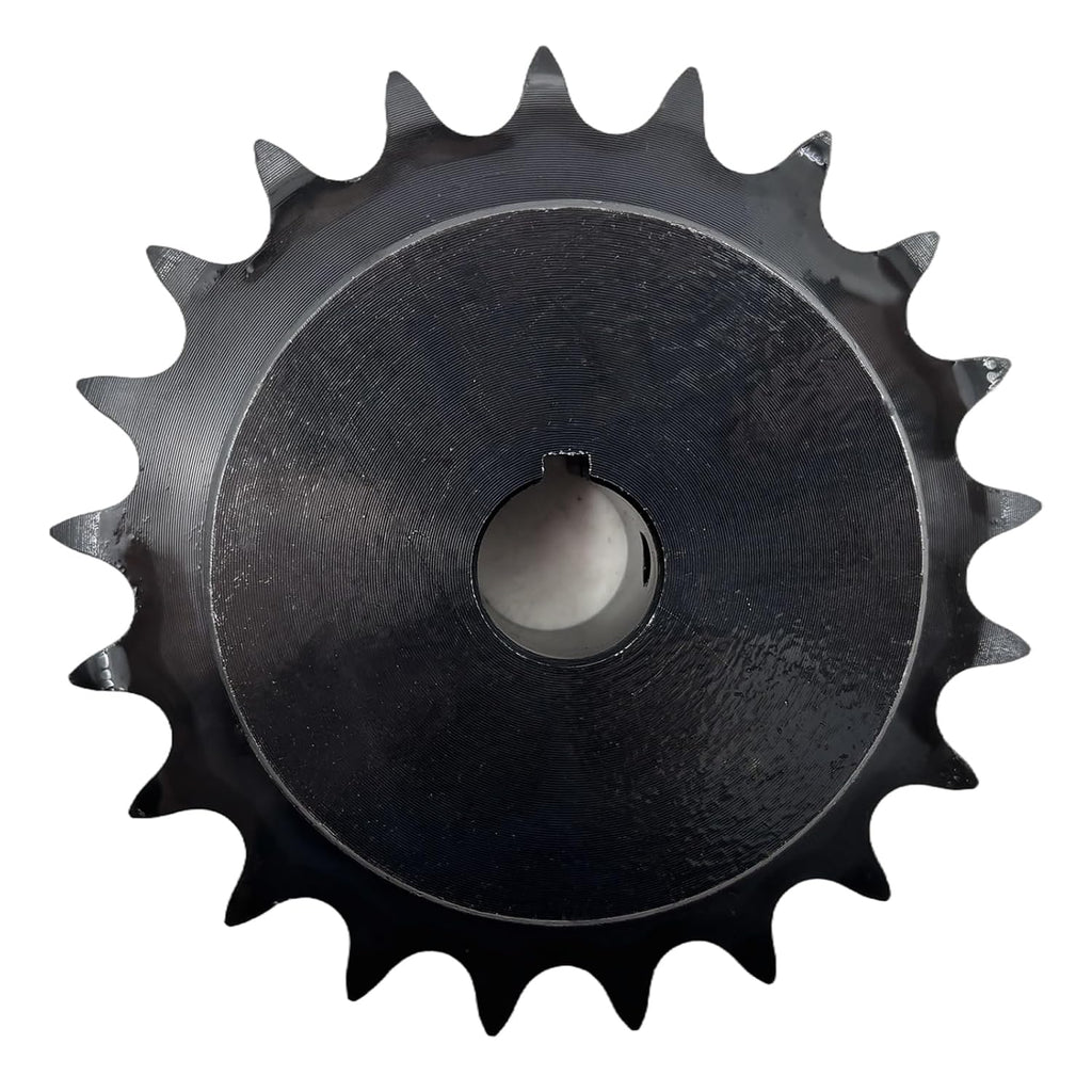#50 Roller Chain Sprocket Type B 3/4 inch Bore 21 Tooth, Hardened Antirust 1045 Steel Drive Sprockets 50B21-3/4