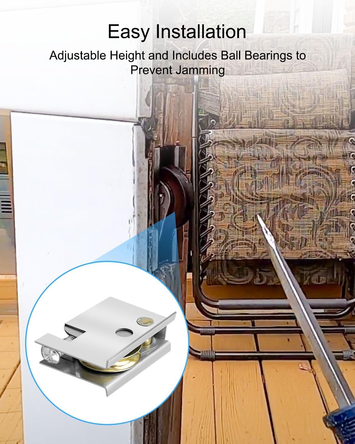 Sliding Door Roller Kit Fit for Pella Patio Replace 0C5Y00P0