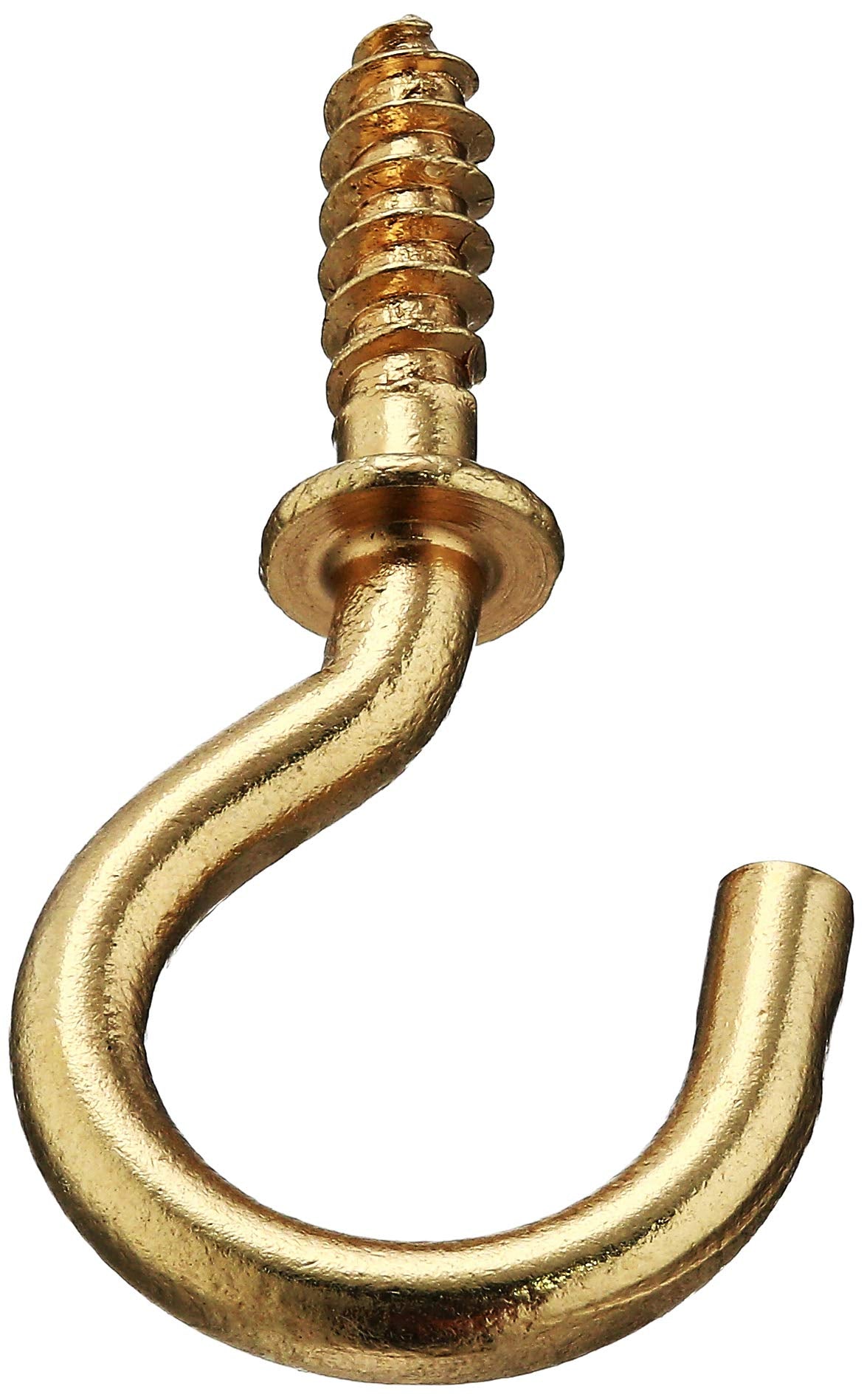 320400 Solid Brass Cup Hooks (5/8-inch) 100 Pack
