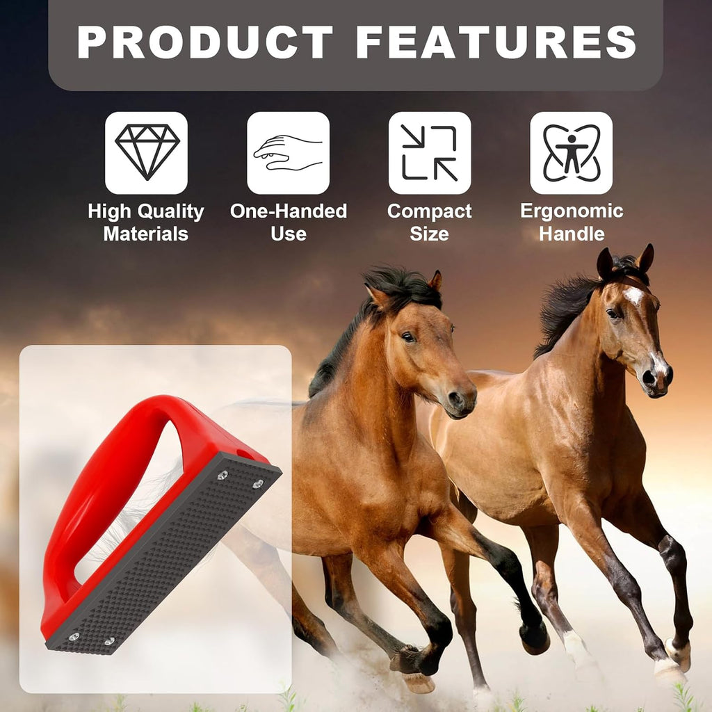 Mini Hoof Rasp for Horses, Farrier Rasp for Goat Feet Hooves,Ergonomic Grip
