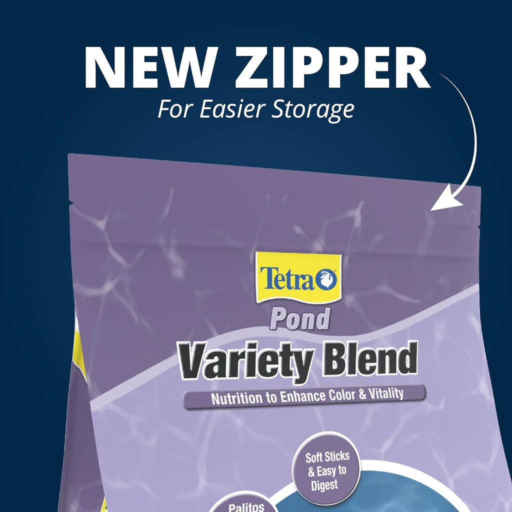 Pond Variety Blend Fish Food for Color & Vitality, 1.32 lbs