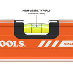 Klein Tools 80203 Level Set, 3-Piece, 8, 24, and 48-Inch