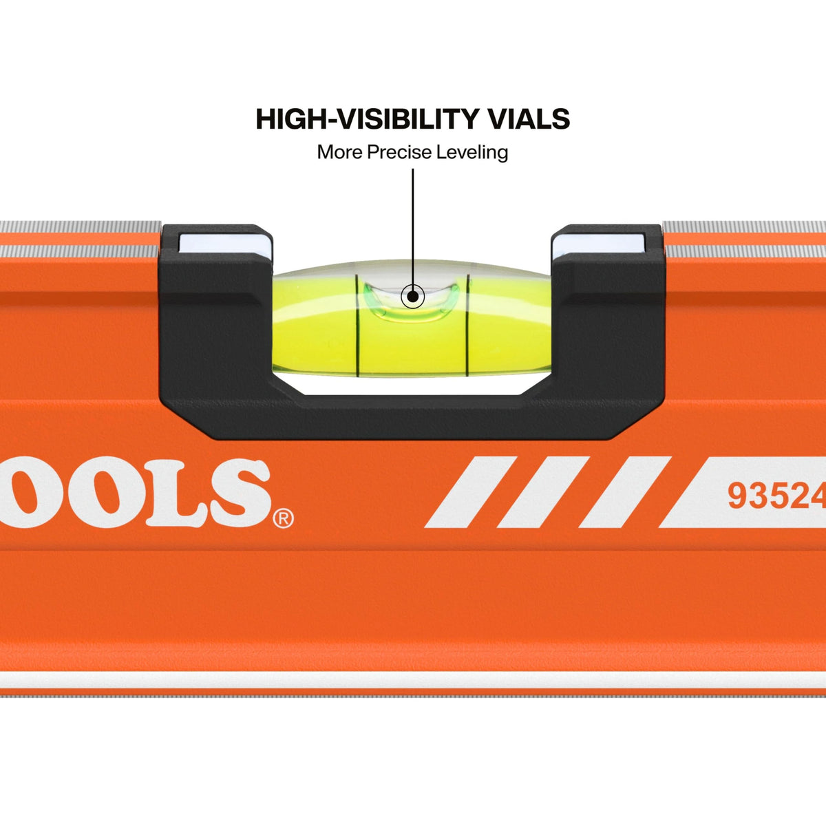 Klein Tools 80203 Level Set, 3-Piece, 8, 24, and 48-Inch