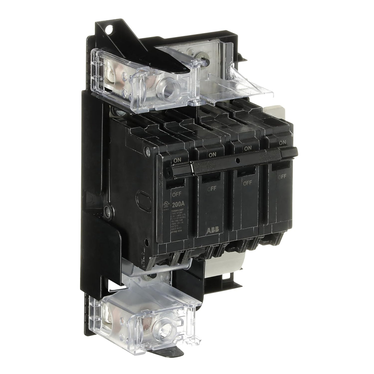 ABB 200A Main Breaker Kit • 2-Pole • 120/240V AC • 2 kAIC