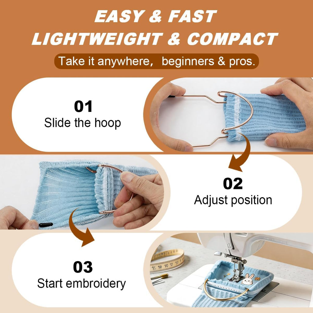 Sock Embroidery Hoop, Sock Hoop for Embroidery Machine, Embroidery Sock Hoop Kit, Embroidery Hoop for Sock Position