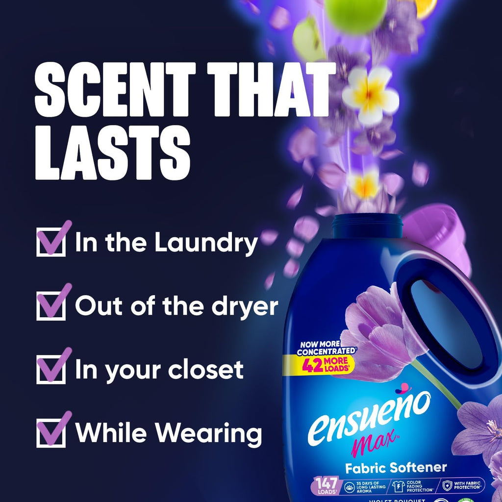 Max Liquid Fabric Softener - 125 fl oz