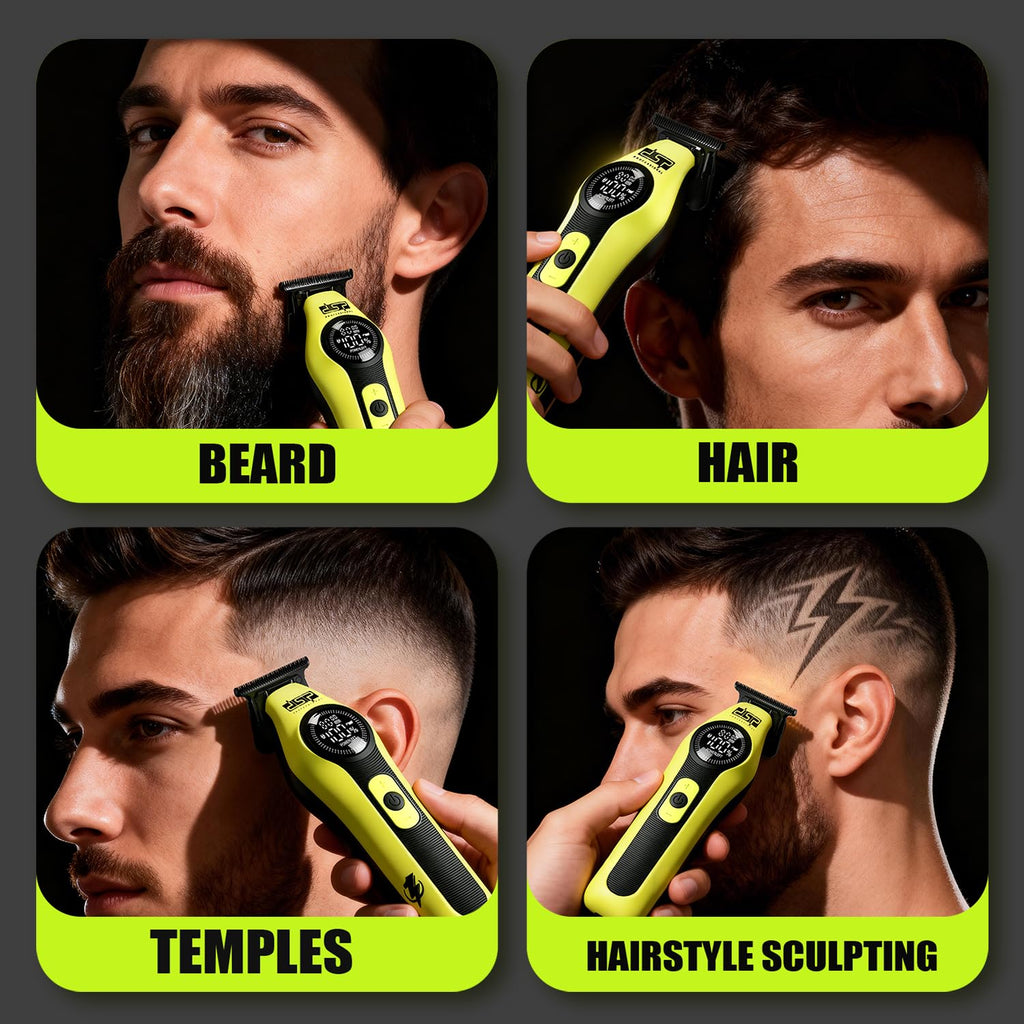 Hair Trimmer for Men, Cordless Zero-Gap BLDC, Rechargeable