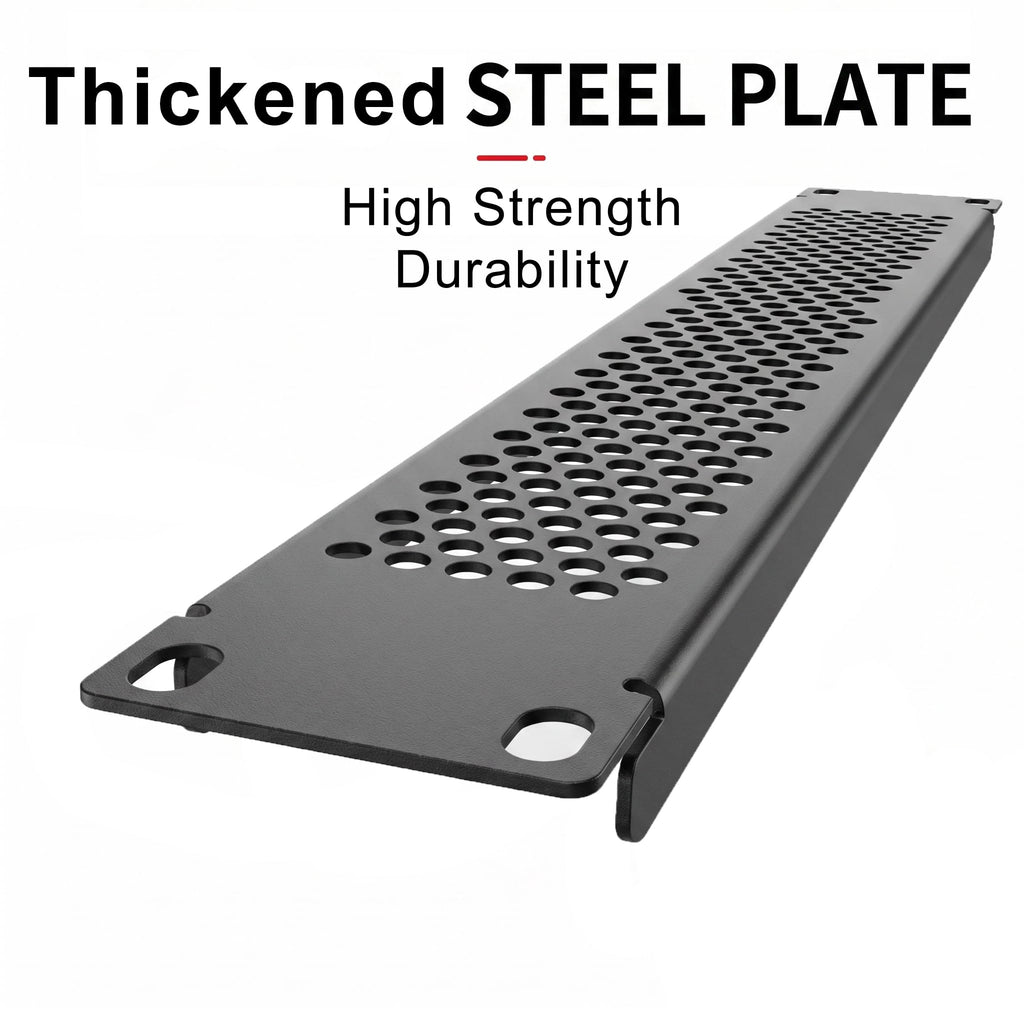 2U Vented Panel, 19'' Rack Mount Blank Rack Venting Panel 2 Pack