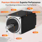YEJMKJ Nema 11 Stepper Motor 28x51mm 15Ncm (21.24oz·in) 0.7A 10.6Ω Bipolar