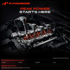 A-Premium Ignition Coil Pack and Iridium Spark Plugs Compatible with Suzuki