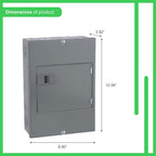 Square D - Square D QO816L100DS Load Center, Lug, 100A, 120/240Vac, 1Ph, MEDIUM