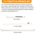 Kaberalty 36 Pack Throttle Return Springs for Honda Briggs Engine