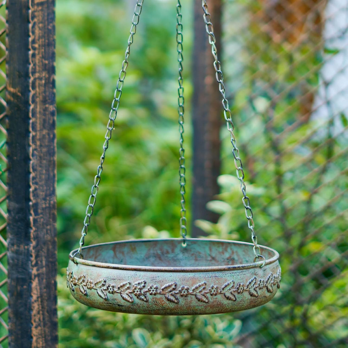 Hanging Bird Baths for Outdoors, Outdoor Bird Bath, Metal Bird Feeder