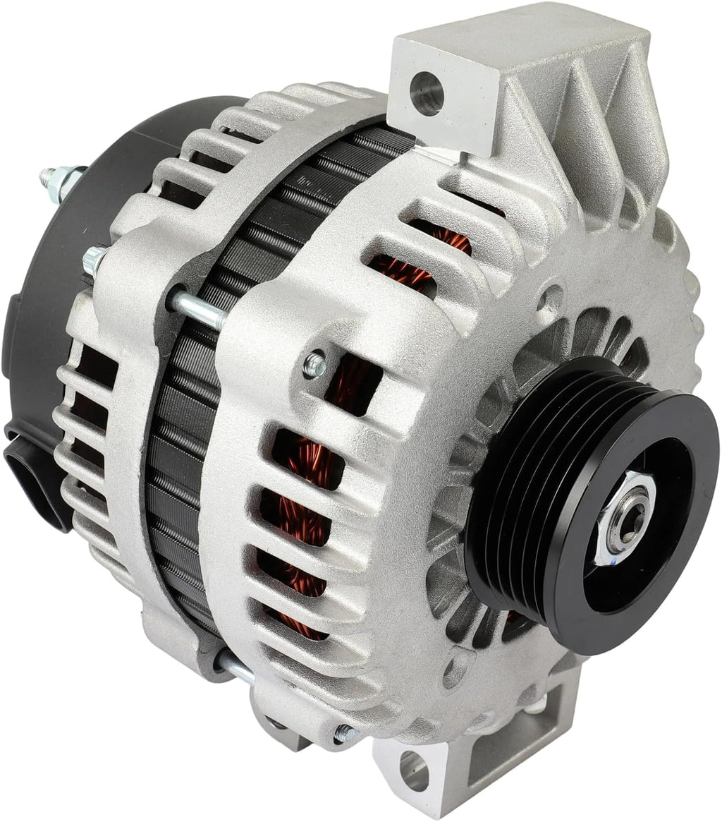 Alternator Fit for Buick for Rainier 4.2L 2006 for Chevrolet for Trailblazer 4.2L 2006 for GMC for Envoy 4.2L 2006 Replace 8497N 8497