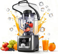 2200W Commercial Blender with Sound Enclosure, 135 oz Large Capacity