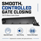 TB175 Outdoor Hydraulic Gate Closer with Adjustable Speed Function, Designed for Automatic Door Closure in Settings Such as Pools, Gardens, or Restricted Areas.