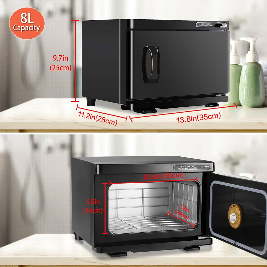 Small Towel Warmer,Hot Towel Caddy,Spa Towel Warmer | Towel warmer for facial,Easy-to-clean towel warmer