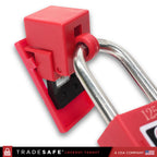 TRADESAFE Circuit Breaker Lockout, 10 Pack Single Pole Breaker Lock, Medium