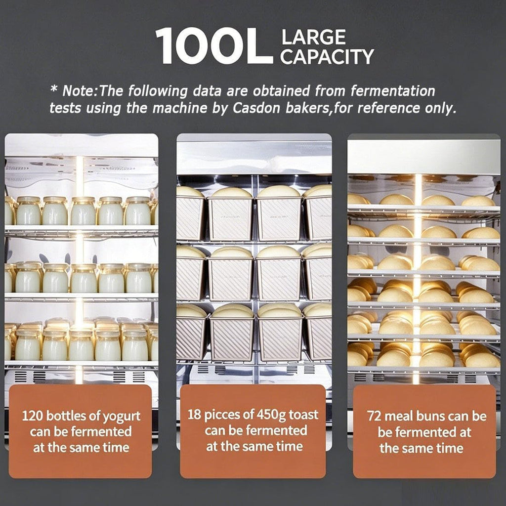 Bread Dough Proofer Cabinet | Digital Temp Control for Home Bakery
