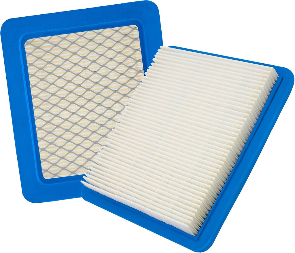 491588 Air Filter Lawn Mower Replacement, Compatible with Toro, Flat OEM Air Cleaner Cartridge, 2 Packs