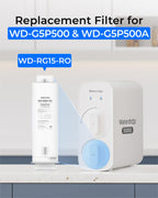Waterdrop G5P500-RO Filter, Replacement for G5P500 & G5P500A RO System