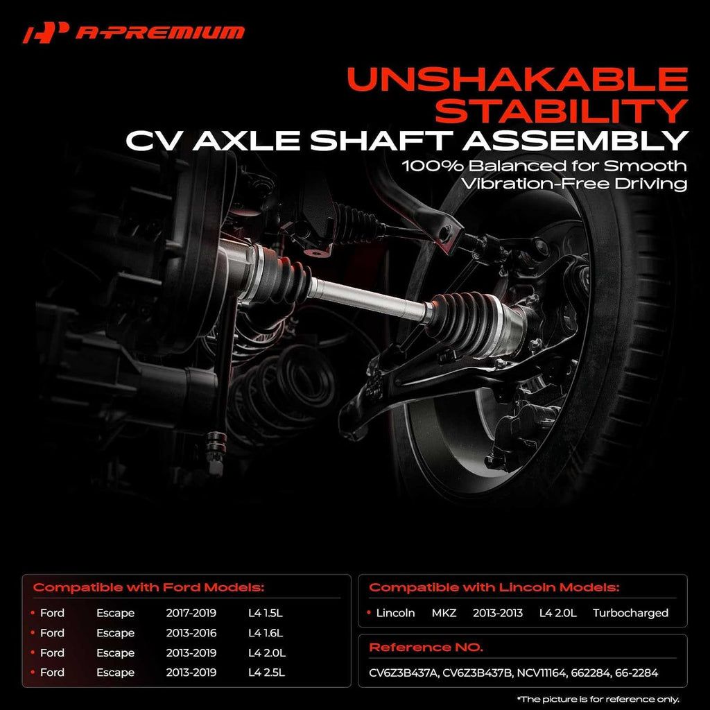 A-Premium Front Left Driver Side CV Axle Shaft Assembly