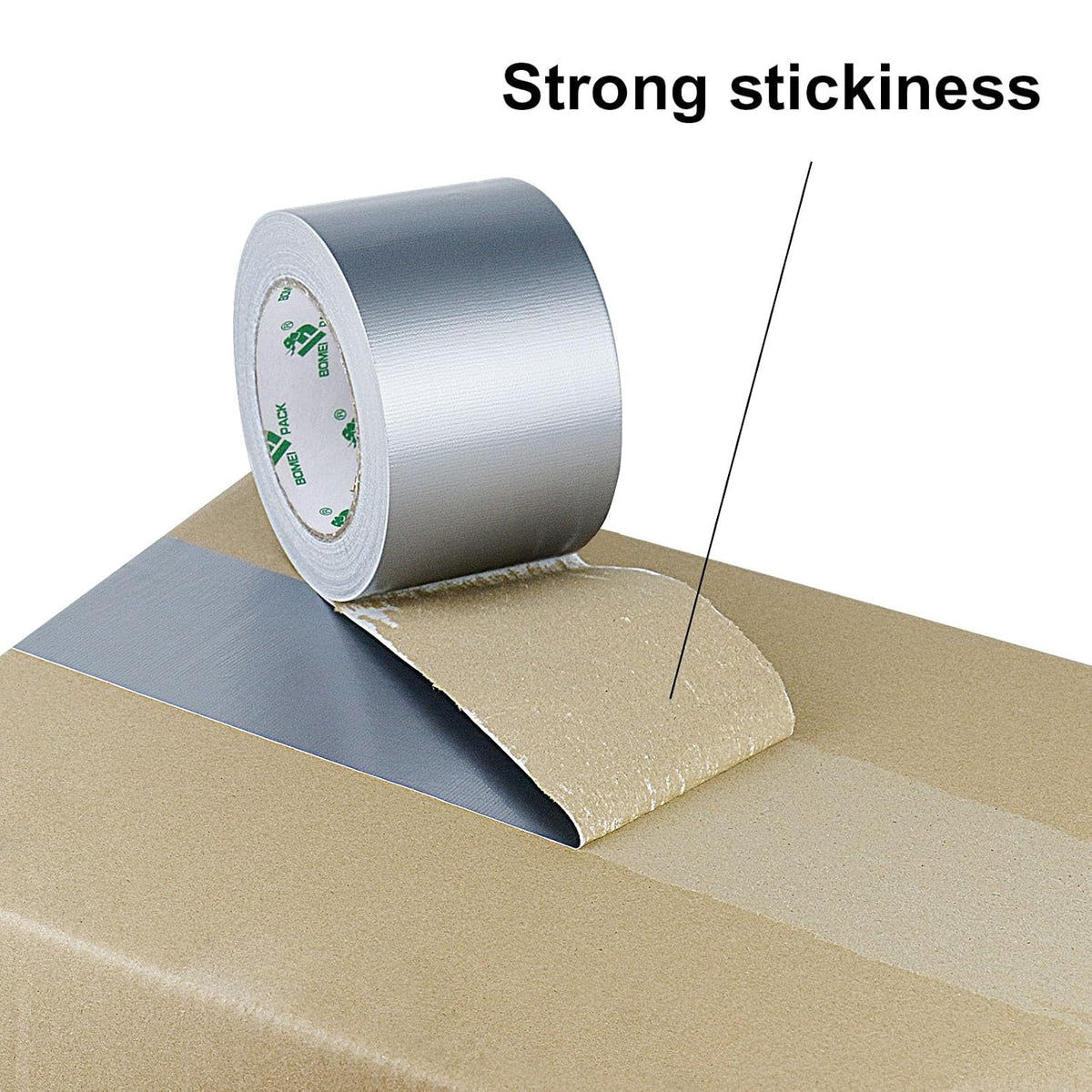 1Pack 3inch Duct Tape Heavy Duty Waterproof Silver 9Mil 20Yds