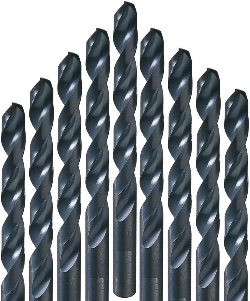 Champion Cutting Tool 708-8.6 Metric HSS Jobber Twist Drill Bits- Made in the USA (6 per pack)