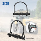 16PCS Silent Shaft Locking Pin with Spring for Hunting,1/4" x 2-1/20" Black