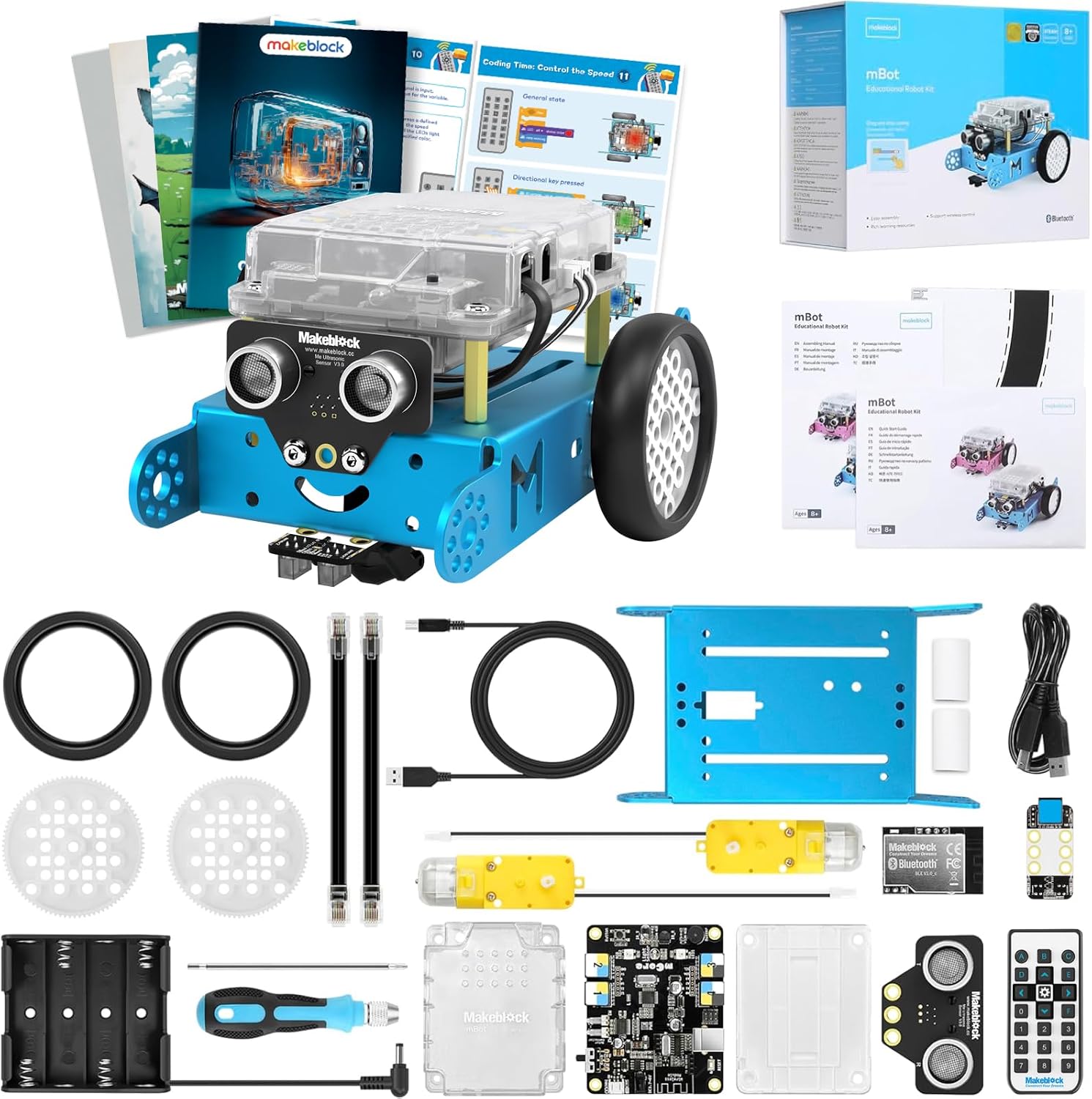 mBot Arduino Robot Kit with Scratch Coding Box for Kids Ages 8-12 | Learn to Code with Scratch & Arduino, 4